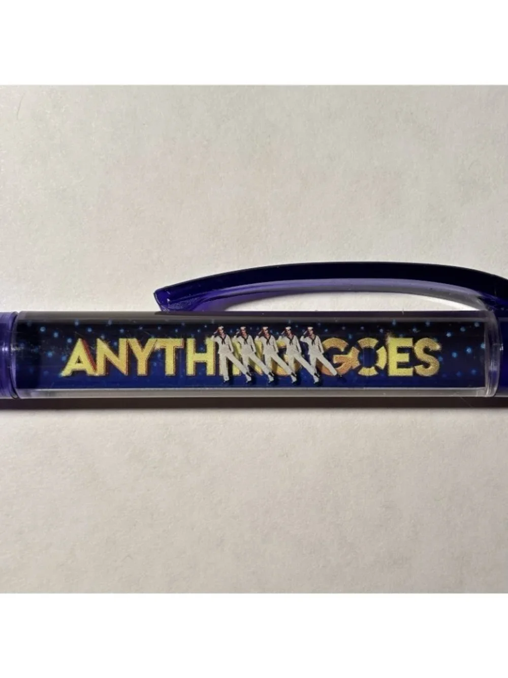 Anything Goes Floaty Pen Musical Theater Broadway Show Dancing Sailors Ship